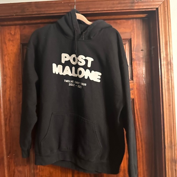 Black Post Malone Tour Sweater - Picture 1 of 3